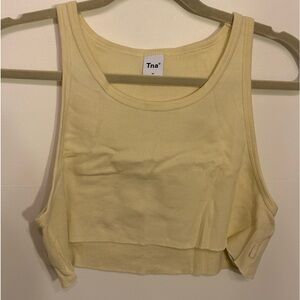 Yellow TNA crop top
